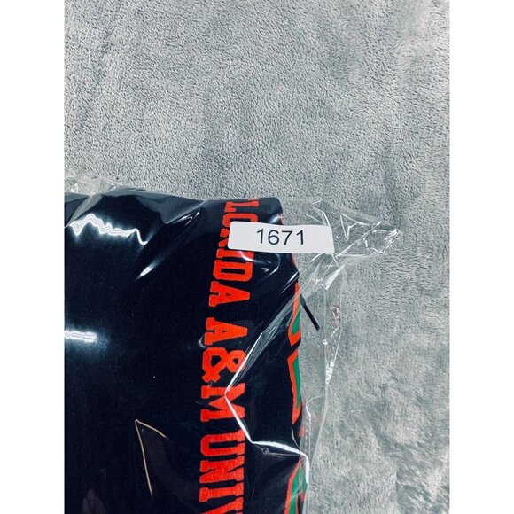 FAMU Florida A&M University Hoodie Black Rattlers Kangaroo Pocket - Picture 6 of 6